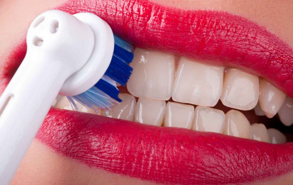 Brushing your teeth